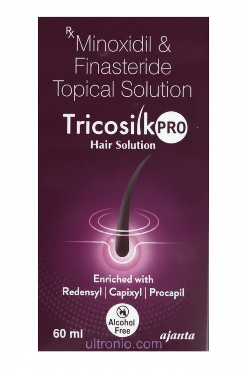 Tricosilk Pro Hair Solution 60ml – Advanced Anti-Hair Fall & Hair Growth Serum Ultonio