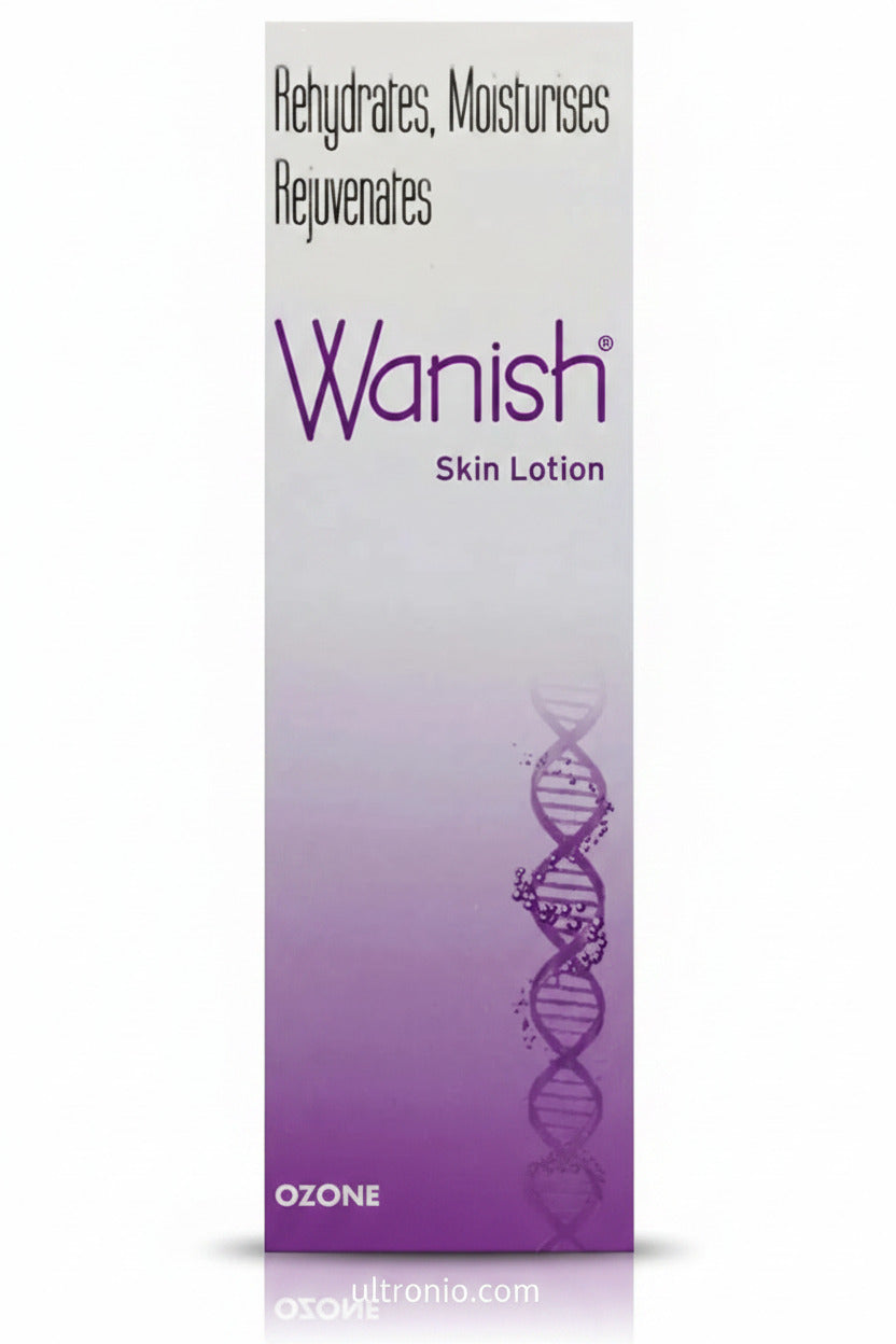Wanish Skin Lotion 100ml – Deep Hydration, Dryness Prevention & Stretch Mark Reduction Ultonio