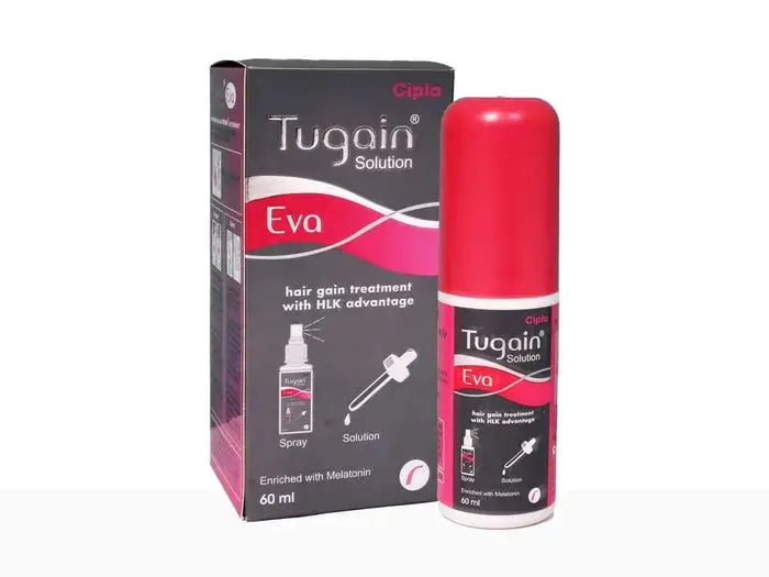 Tugain Eva 60ml – Hair Regrowth Treatment Serum for Thinning Hair & Hair Loss Ultonio