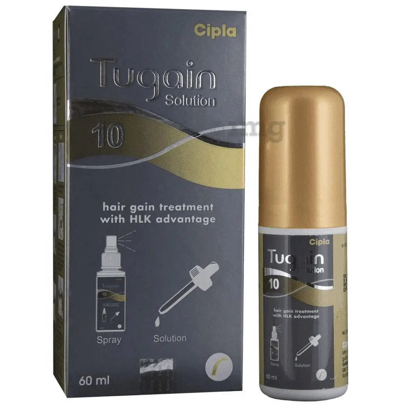 Tugain 10% Minoxidil Solution – Advanced Hair Regrowth Treatment for Men & Women Ultonio