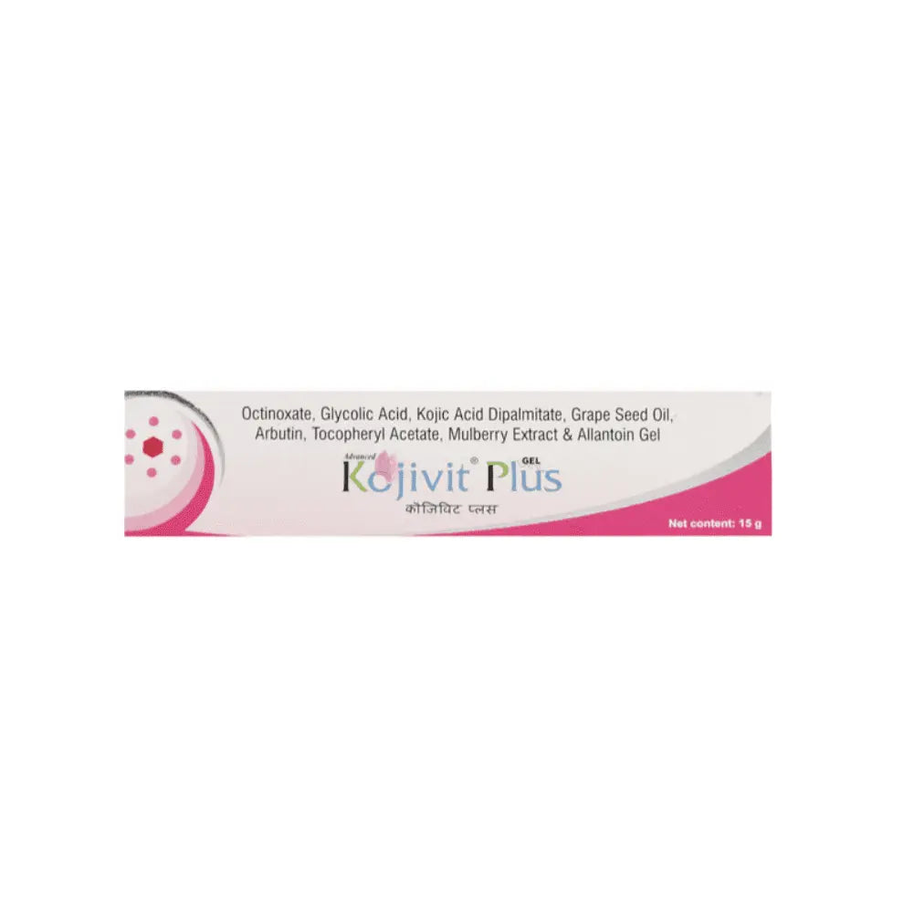 Kojivit Plus Gel 15gm – Advanced Skin Tone Lightening Gel with Kojic Acid, Arbutin & Vitamin C Ultonio