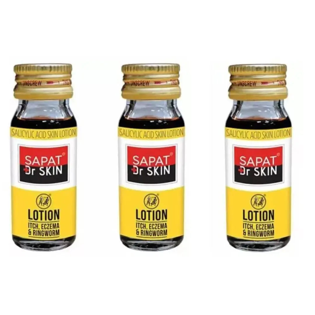 Sapat Lotion (Pack of 3 x 12ml) – Herbal Antifungal & Antibacterial Skin Solution Ultonio