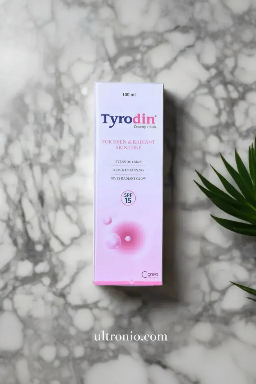 Tyrodin Creamy Lotion 100ml – Skin Brightening & Pigmentation Control Body Lotion Ultonio