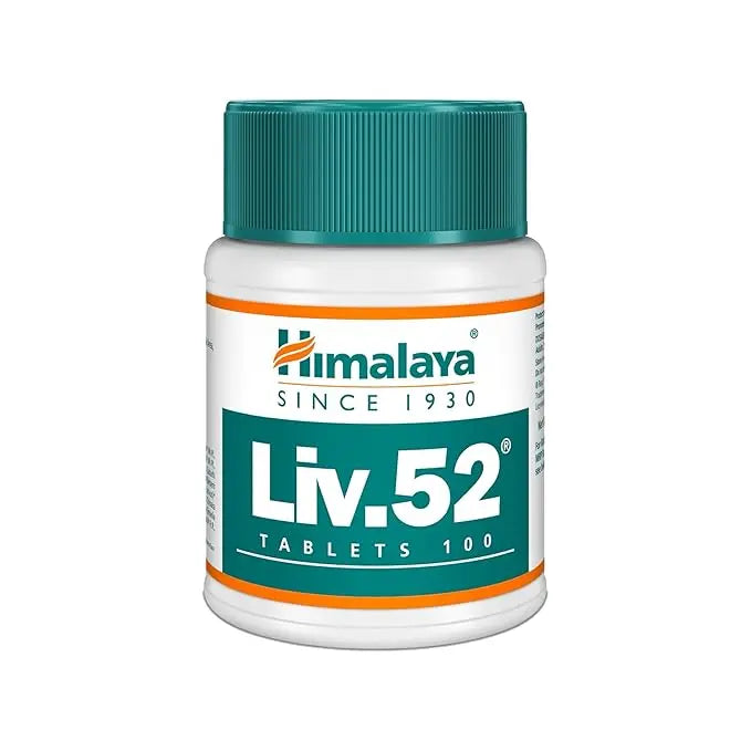 Himalaya Liv.52 Tablets – Pack of 2 (100 Tabs Each) – Liver Detox & Fatty Liver Support – Ayurvedic Herbal Formula