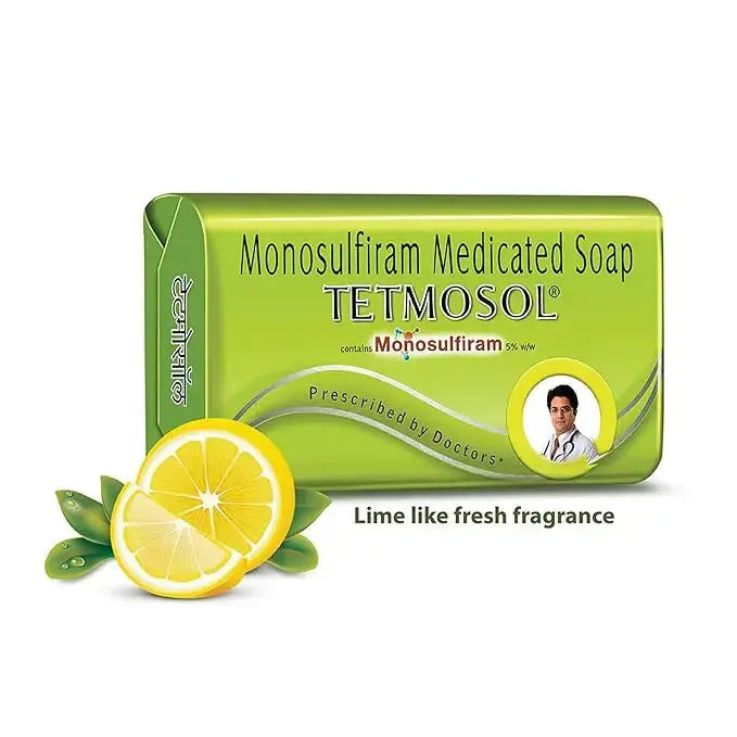 Tetmosol Monosulfiram Medicated Soap 100gm (Pack of 2) – Antibacterial Soap for Skin Protection & Itch Relief Ultonio