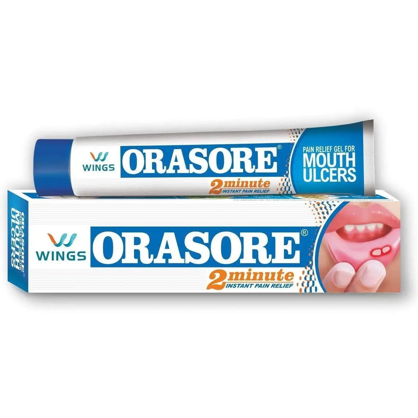 Orasore Mouth Ulcer Gel (Pack of 2) – Fast & Targeted Relief from Mouth Ulcers, Pain, Burning & Inflammation Ultonio