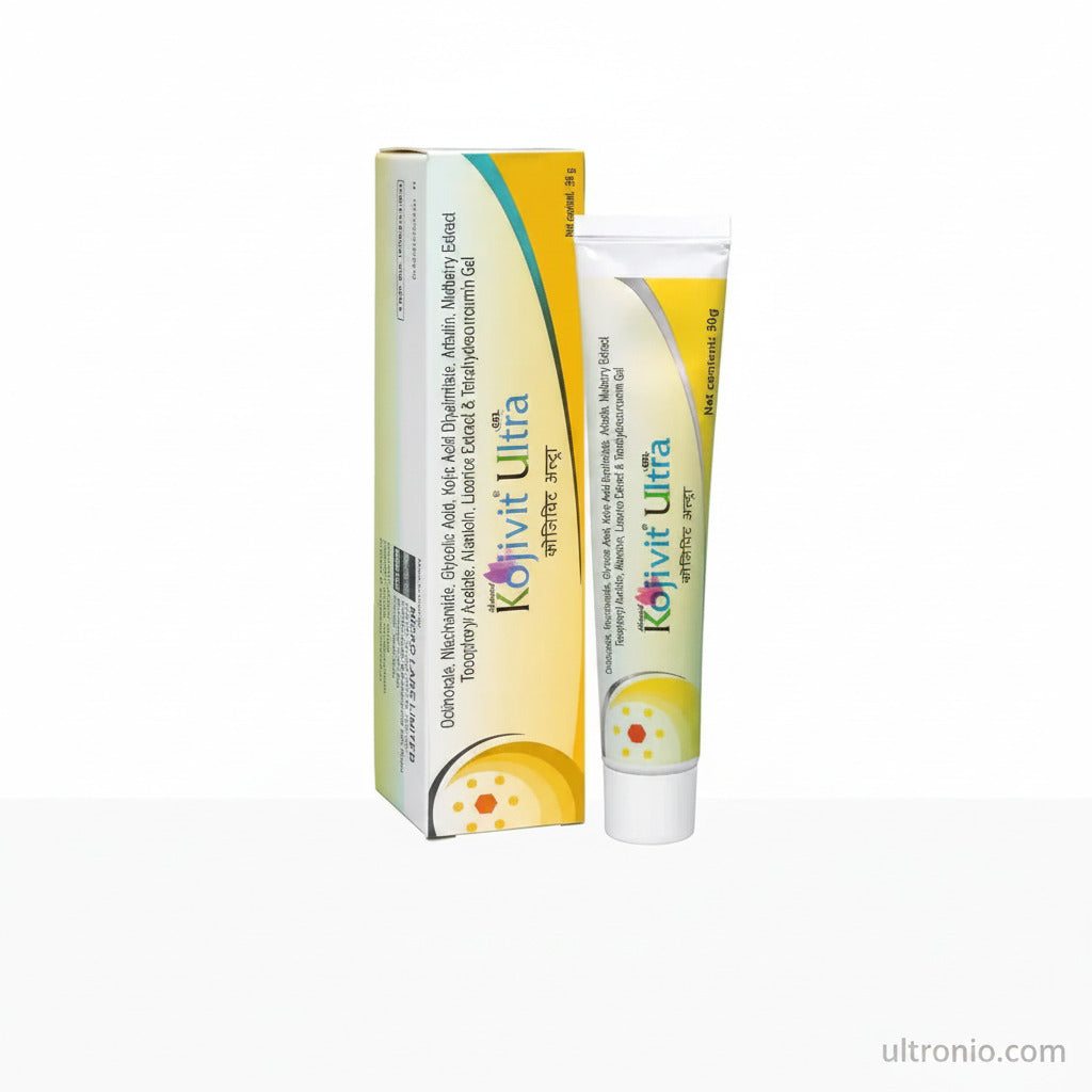Kojivit Ultra Gel 30gm – Skin Brightening & Anti-Pigmentation Gel with Kojic Acid, Arbutin, Mulberry Extract Ultonio