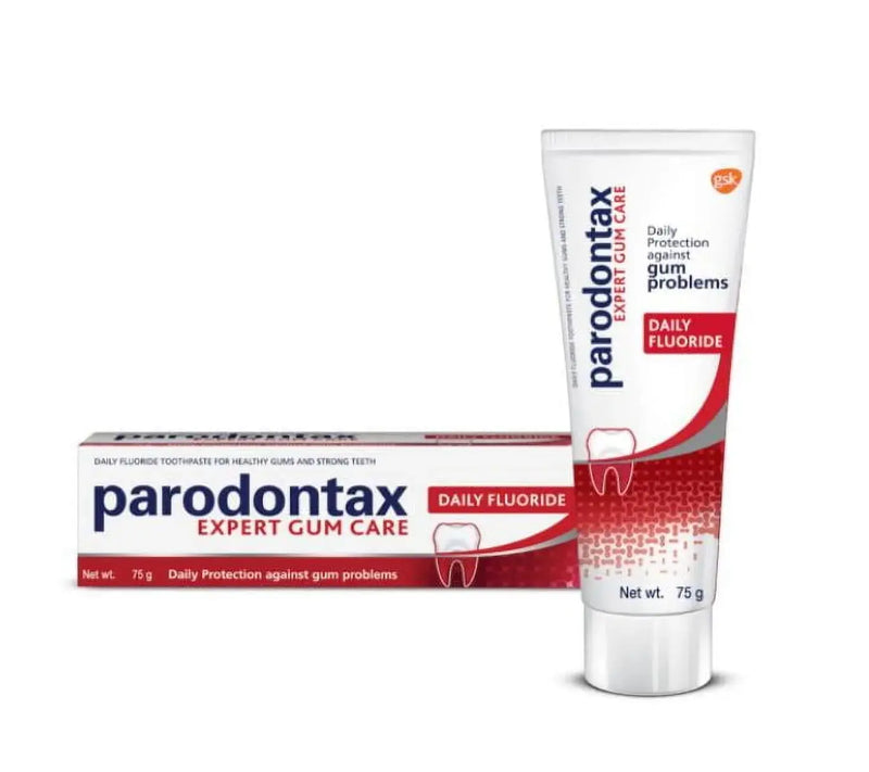 Parodontax Daily Fluoride Toothpaste 75gm – For Strong Teeth & Healthy Gums Ultonio
