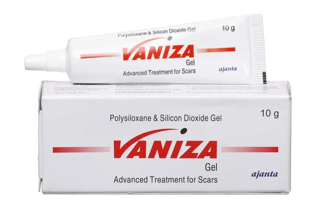 Vaniza Silicone Gel for Scar Reduction – 10g (Pack of 2) – Advanced Scar Treatment Gel