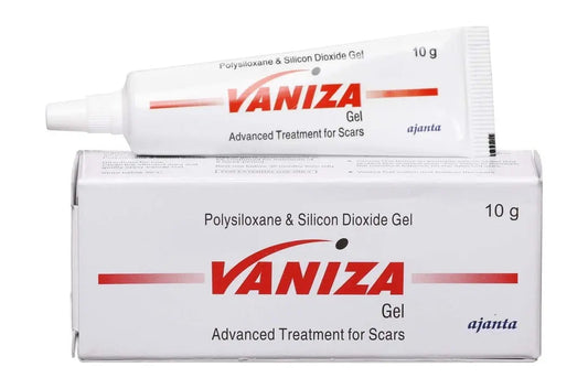 Vaniza Silicone Gel for Scar Reduction – 10g (Pack of 2) – Advanced Scar Treatment Gel