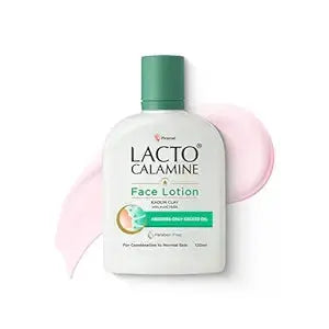Lacto Calamine Oil Balance Lotion for Combination to Normal Skin – Paraben-Free Daily Moisturizer – 120ml