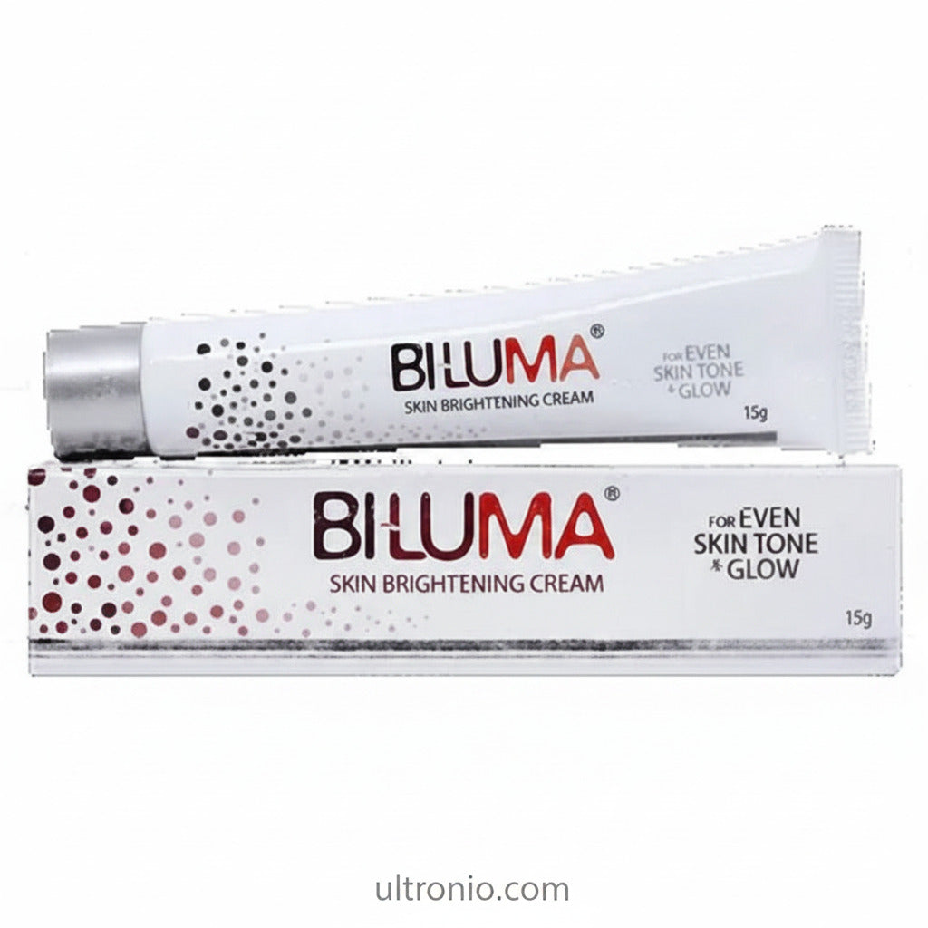 Biluma Skin Brightening Cream 15gm (Pack of 2)– Advanced Dark Spot Corrector & Glow Enhancer Ultonio