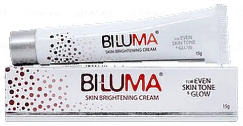 Biluma Skin Brightening Cream 15gm (Pack of 2)– Advanced Dark Spot Corrector & Glow Enhancer