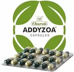 Addyzoa Capsules – Male Fertility & Sperm Motility Support – Pack of 2 × 20 Capsules – Charak Ayurvedic Formula