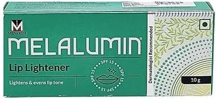 Melalumin Lip Lightener Cream – 10gm – For Dark Lip Pigmentation, Hydration & Lip Brightening