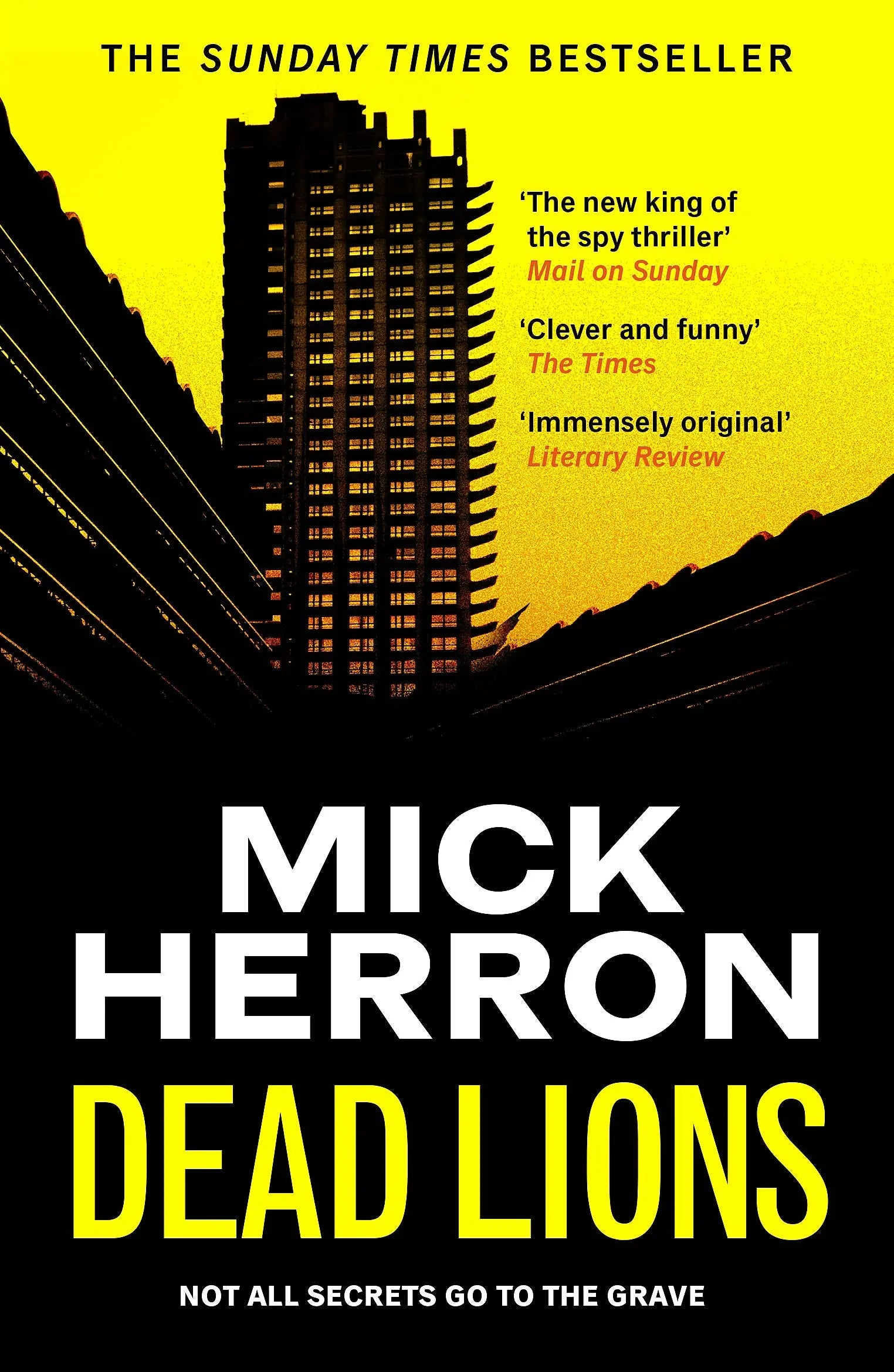 Dead Lions by Mick Herron - £3.99 p&p* Radio Times Shop