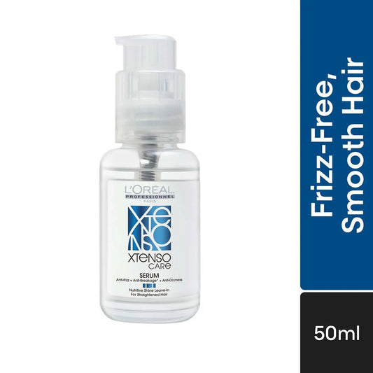 L'Oreal Professionnel Xtenso Care Serum 50ml – For Straightened & Chemically Treated Hair – Intense Frizz Control & Shine