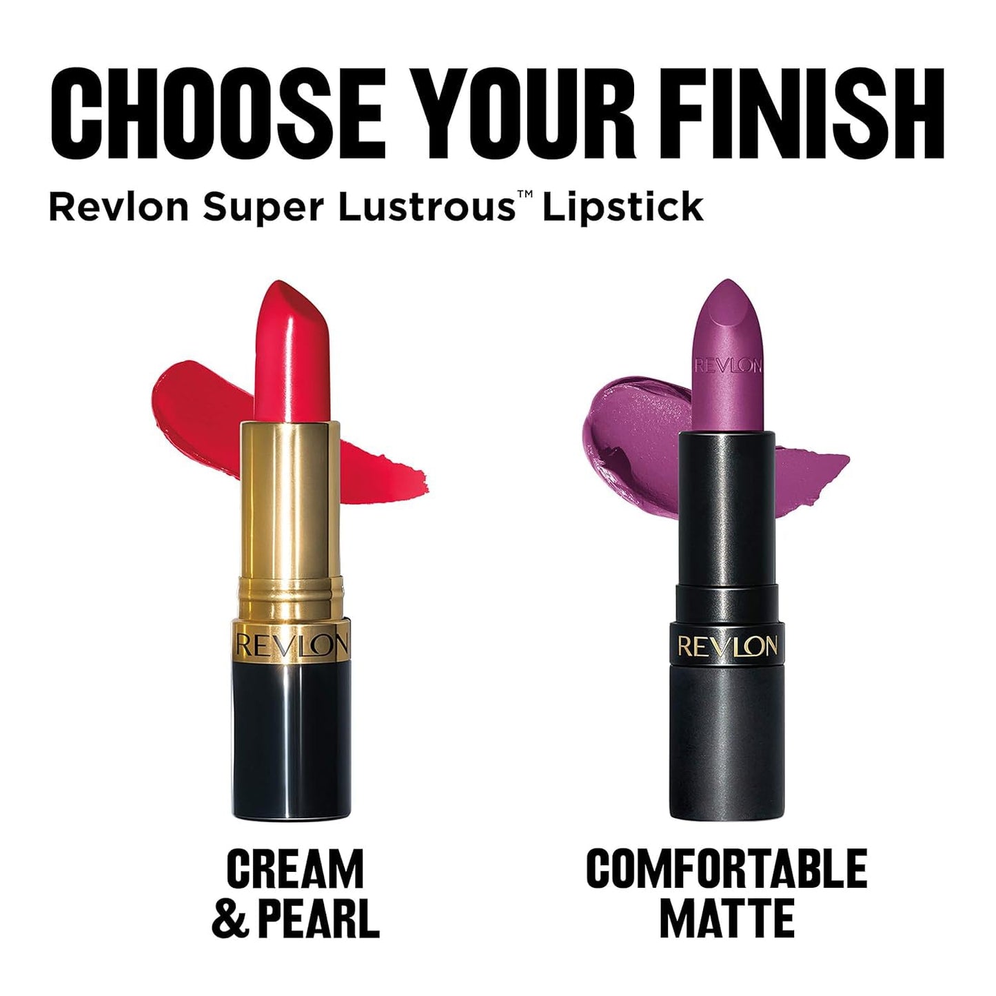 REVLON Super Lustrous Creme Lipstick, 80% Conditioning Ingredients, intance color, Waterproof, Long-Lasting, 100% Vegan Lipstick, Rum Raisin (535), 4.25 gm