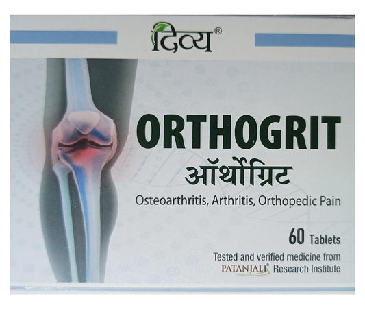 Patanjali DIVYA ORTHOGRIT TABLET Pack of 60 Count