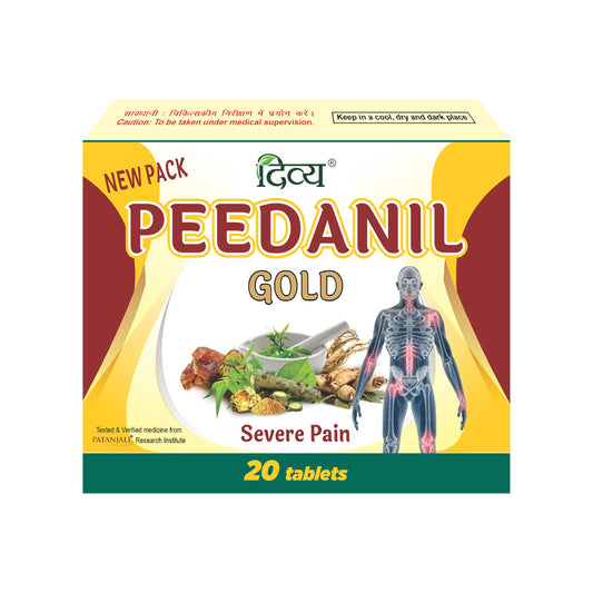 Patanjali Divya Peedanil Gold,Tablet,20 Count