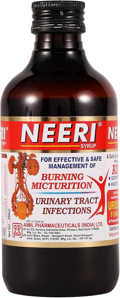 Neeri Sugar-Free Herbal Urinary Care Syrup – Pack of 2