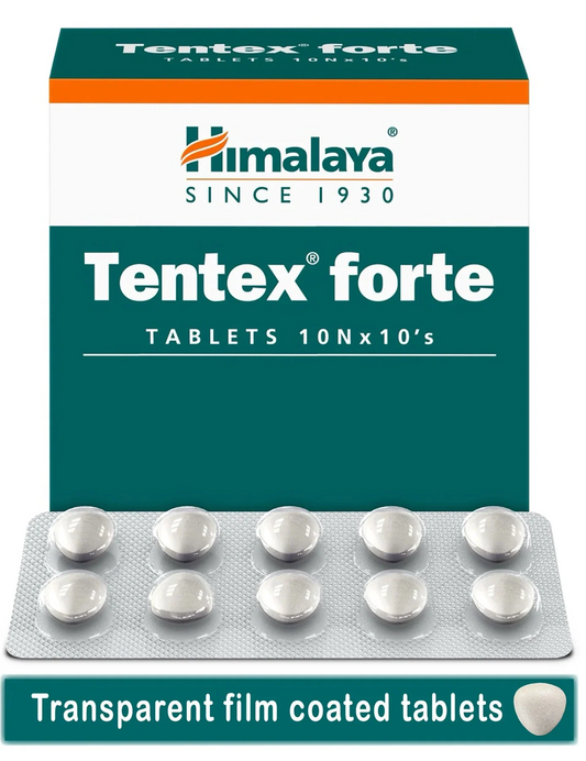 Tentex Forte – Pack of 5 Strips – Ayurvedic Herbal Wellness Supplement