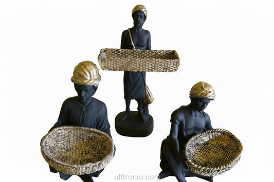 Polyresin Tokari men set of 3 | Home decor