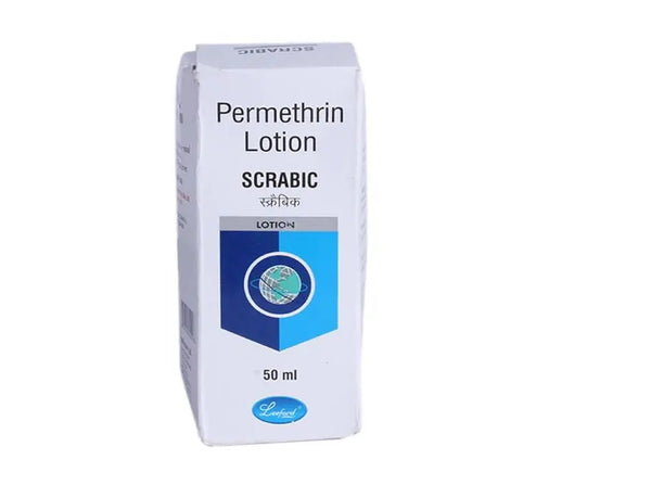 Scabic Lotion Pack of 2 (50ml Each) – permethrin cream for scabies