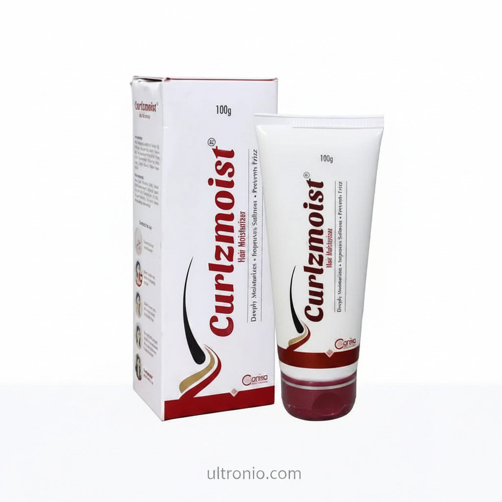 Curlzmoist Lotion 100gm – Deep Moisturizing Lotion for Curly & Dry Hair Ultonio