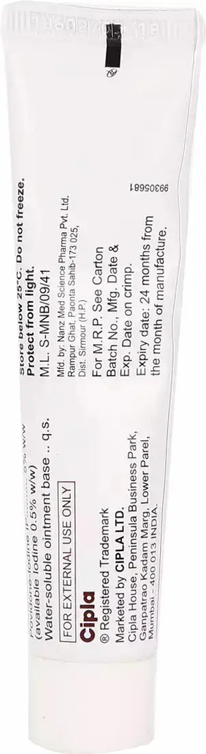 Cipladine Povidone-Iodine Ointment 30gm (Pack of 2) – Antiseptic & Microbicidal Healing Ointment – Wound Care & Infection Prevention Ultonio