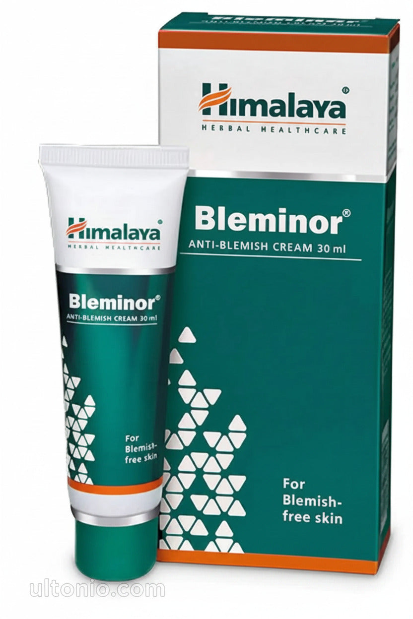 Bleminor Anti-Blemish Cream 30ml – Reduces Dark Spots, Acne Scars & Hyperpigmentation – Herbal Skin Brightening Formula Ultonio