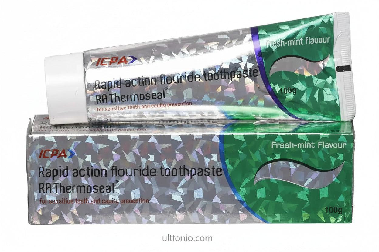 Thermoseal RA Toothpaste 100gm – Anti-Sensitivity & Gum Care Dental Paste with Potassium Nitrate Ultonio