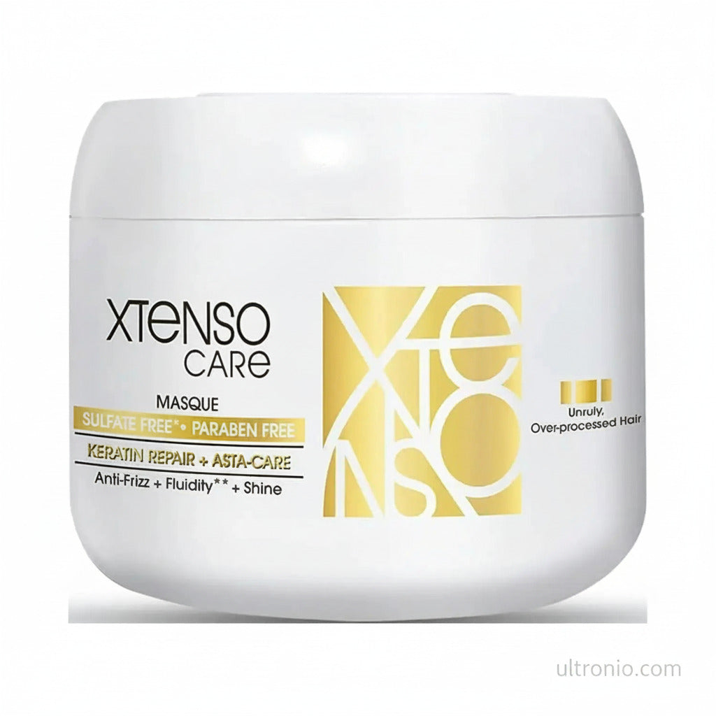 L'Oreal Professionnel Xtenso Care Hair Mask GOLD 200gm – Keratin Repair for Straightened & Chemically Treated Hair Ultonio