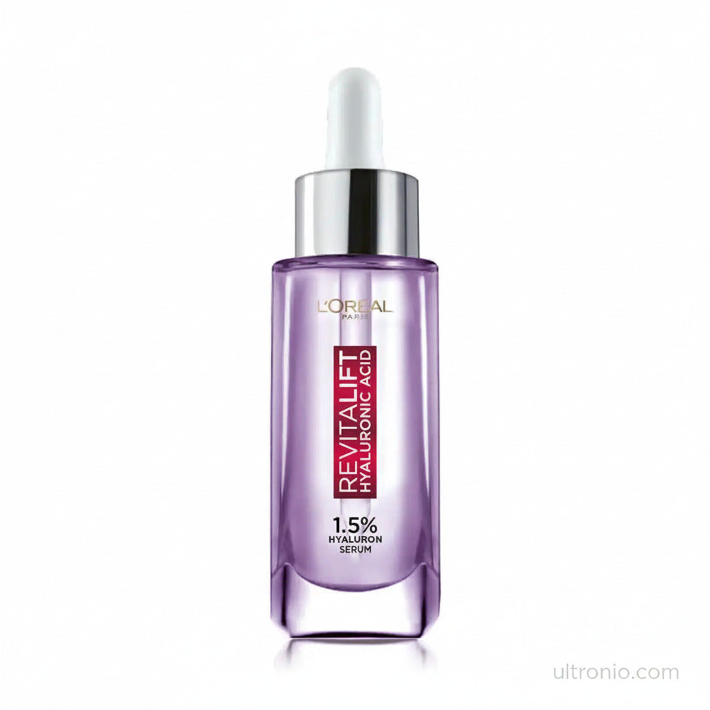 L'Oréal Paris Revitalift Serum 15ml – 1.5% Hyaluronic Acid – Hydrating & Plumping Face Serum for Glowing, Smooth Skin Ultonio